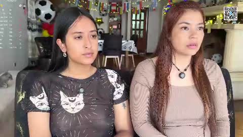 Snapshot of 2summerlove2 chatting on 07-16-26, 03:07 Dalilah and Tarah online show from 07-16-26, 03:07