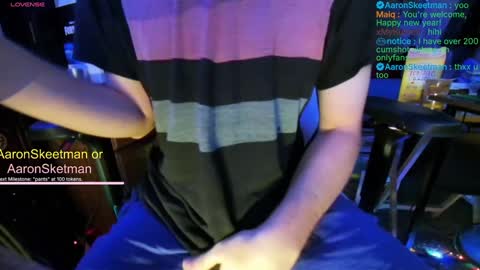 Aaron Skeetman online show from 01-01-25, 12:55