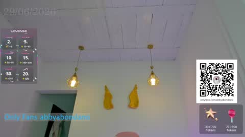 Snapshot of abbyfinet chatting on 06-29-26, 12:16 A B B Y online show from 06-29-26, 12:16