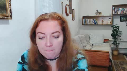 Snapshot of adel_redhead_ chatting on 10-26-25, 12:44 Adel online show from 10-26-25, 12:44