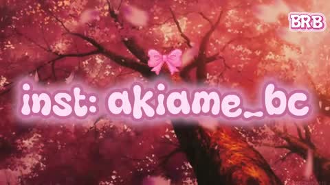 Snapshot of akiame_ chatting on 05-18-26, 09:09 Liza online show from 05-18-26, 09:09