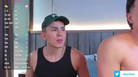 Snapshot of alan_nd_kevin chatting on 07-18-26, 11:58 Alan Kevin can we reach 100 thumbs up please guys online show from 07-18-26, 11:58