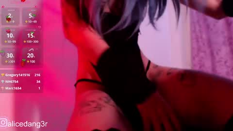 Snapshot of alicedang3r chatting on 12-27-24, 09:06 Alice online show from 12-27-24, 09:06