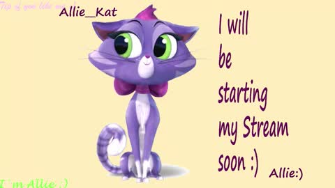 Allie online show from 03-14-26, 02:55