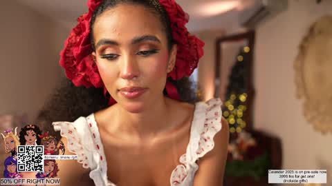 Snapshot of amnie_ chatting on 12-22-24, 11:44 RETURN 30TH 100 explicit on online show from 12-22-24, 11:44