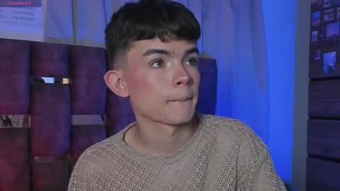 Snapshot of angelocute_ chatting on 02-05-25, 03:55 Angelo I work from home this is my room online show from 02-05-25, 03:55