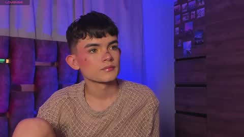 Snapshot of angelocute_ chatting on 02-07-25, 05:41 Angelo I work from home this is my room online show from 02-07-25, 05:41