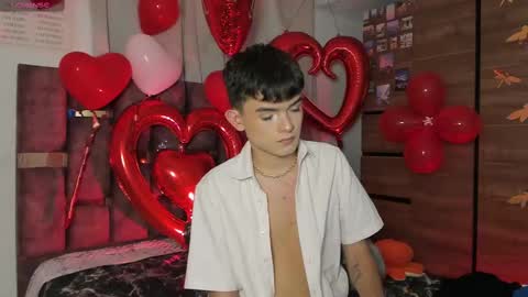 Snapshot of angelocute_ chatting on 02-15-25, 04:58 Angelo I work from home this is my room online show from 02-15-25, 04:58