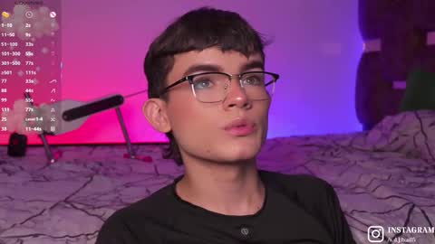 Snapshot of angelocute_ chatting on 10-17-25, 07:33 Angelo I work from home this is my room online show from 10-17-25, 07:33