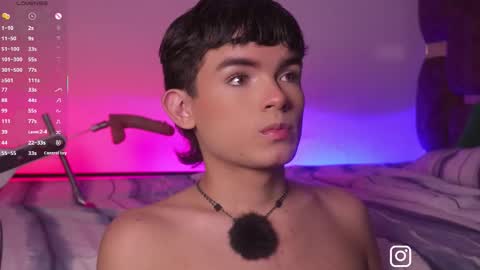 Snapshot of angelocute_ chatting on 10-31-25, 03:18 Angelo I work from home this is my room online show from 10-31-25, 03:18