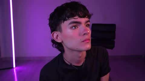 Snapshot of angelocute_ chatting on 02-23-26, 12:52 Angelo I work from home this is my room online show from 02-23-26, 12:52