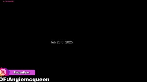 Snapshot of angie_mcqueen chatting on 02-23-25, 01:21 angie online show from 02-23-25, 01:21