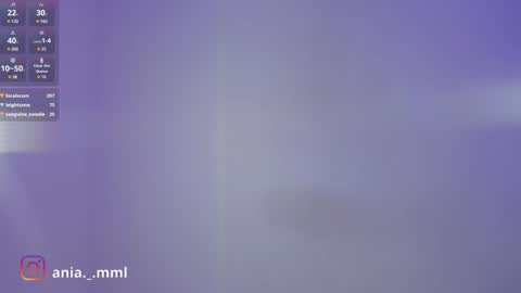 Snapshot of ania_mml chatting on 01-15-25, 11:51 Ania online show from 01-15-25, 11:51