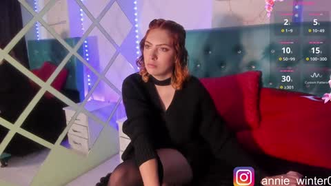 Snapshot of annie_winter1 chatting on 01-25-25, 09:14 Annie online show from 01-25-25, 09:14