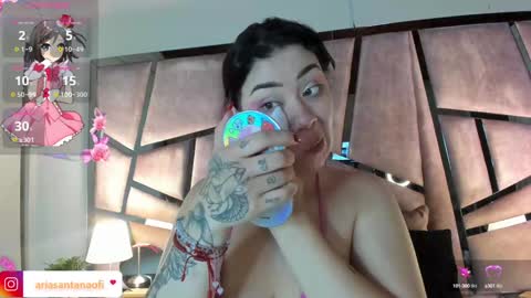 Snapshot of arisantana chatting on 02-05-25, 02:37 Aria online show from 02-05-25, 02:37