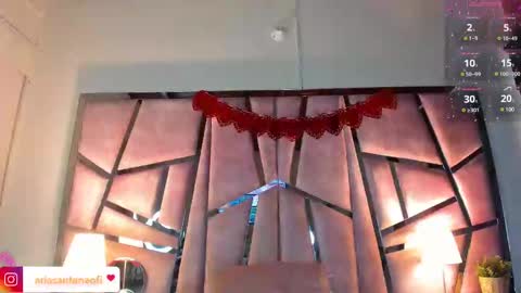 Snapshot of arisantana chatting on 02-19-25, 04:11 Aria online show from 02-19-25, 04:11