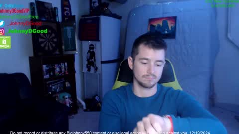 Snapshot of bigjohnny550 chatting on 12-19-24, 09:06 Johnny D Good online show from 12-19-24, 09:06