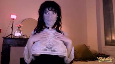 Snapshot of bleu_belladone chatting on 02-08-25, 07:27 Cassandre online show from 02-08-25, 07:27