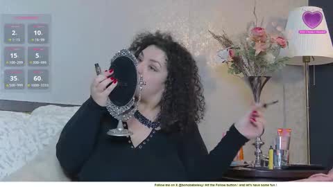 Snapshot of bohobabelexy chatting on 10-25-25, 12:23 BohoBabeLaxy online show from 10-25-25, 12:23
