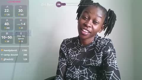 Snapshot of booty_queen001 chatting on 12-08-24, 07:37 Heather online show from 12-08-24, 07:37