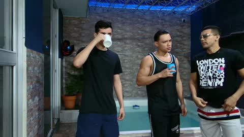 Snapshot of boysgang_sex chatting on 01-27-25, 11:32 Angelo Mark Fernando Taylor online show from 01-27-25, 11:32