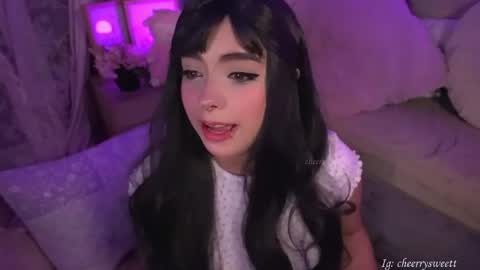 Snapshot of cheerrysweett chatting on 05-16-26, 02:19 Baby Cherry online show from 05-16-26, 02:19