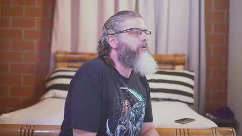 Snapshot of cheeseburgerjesus chatting on 02-19-25, 06:10 Cheesburger Jesus and whoever showed up. online show from 02-19-25, 06:10