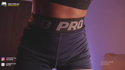 Snapshot of connie_west0 chatting on 03-06-25, 09:31 independent model online show from 03-06-25, 09:31