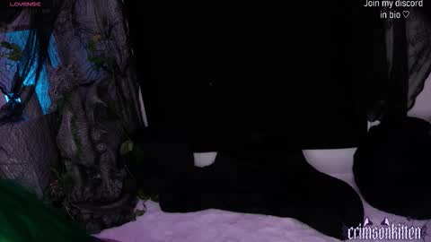 Snapshot of crimsonkitten chatting on 10-16-25, 04:35 Crimson Kitten online show from 10-16-25, 04:35