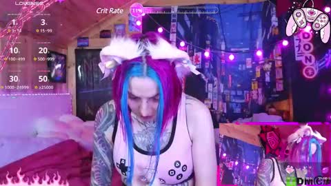 Snapshot of cybernekko chatting on 01-30-25, 05:30 Neko online show from 01-30-25, 05:30