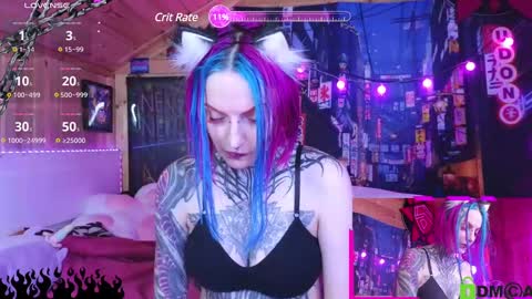 Snapshot of cybernekko chatting on 02-15-25, 05:19 Neko online show from 02-15-25, 05:19