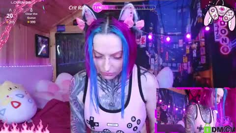 Snapshot of cybernekko chatting on 03-05-25, 05:18 Neko online show from 03-05-25, 05:18