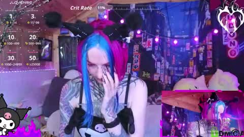 Snapshot of cybernekko chatting on 10-25-25, 06:21 Neko online show from 10-25-25, 06:21