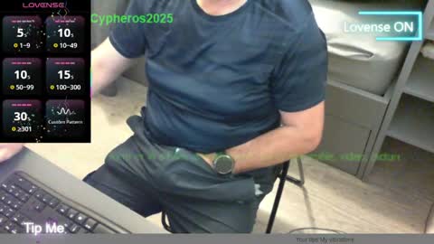 Snapshot of cypheros2025 chatting on 05-06-26, 03:28 Chris online show from 05-06-26, 03:28