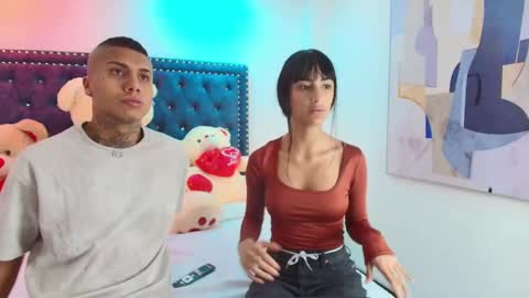 DAMIAN AND ROXANNE.  online show from 10-10-25, 12:37