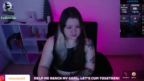 Snapshot of destroyall420 chatting on 12-29-24, 10:03 Lola Bdsm and fries online show from 12-29-24, 10:03