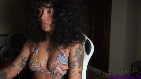 Melissa My schedule 10pm time Colombia online show from 02-23-25, 09:55