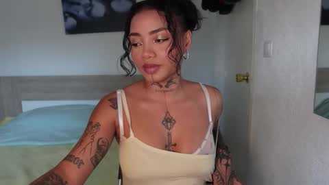 Snapshot of diamon_kataleya chatting on 01-15-26, 12:54 Melissa My schedule 10pm time Colombia online show from 01-15-26, 12:54