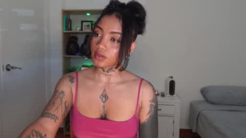 Snapshot of diamon_kataleya chatting on 02-17-26, 12:12 Melissa My schedule 10pm time Colombia online show from 02-17-26, 12:12