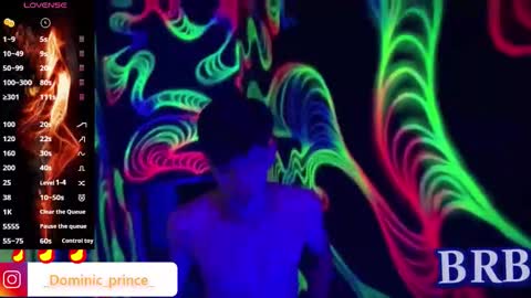 Snapshot of dominicprince chatting on 10-13-25, 06:41 DOMINIC PRINCE online show from 10-13-25, 06:41