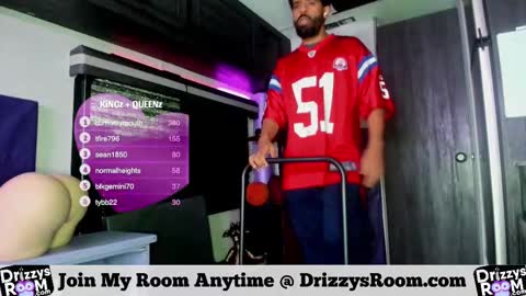 Snapshot of drizzys_room chatting on 01-12-26, 11:59 DirtyDrizzy online show from 01-12-26, 11:59