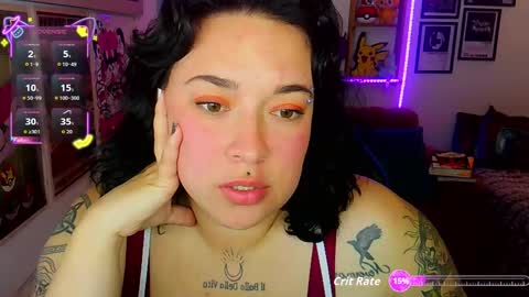 Snapshot of electricsapphire chatting on 10-14-25, 04:13 Alejandra online show from 10-14-25, 04:13