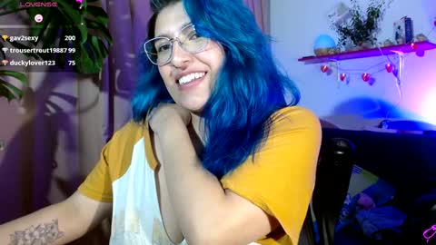 Snapshot of evethereal chatting on 01-25-25, 08:10 Blue Eva. online show from 01-25-25, 08:10