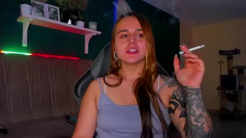 Snapshot of evy_orange1 chatting on 07-16-26, 01:00 EVY online show from 07-16-26, 01:00
