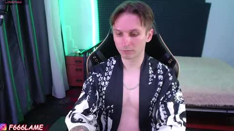 Snapshot of f666lame chatting on 05-31-26, 03:30 F666LAME online show from 05-31-26, 03:30