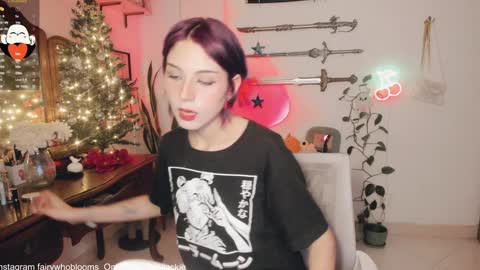 Snapshot of fairywhore chatting on 12-27-24, 04:26 Jackie Cosplayer online show from 12-27-24, 04:26