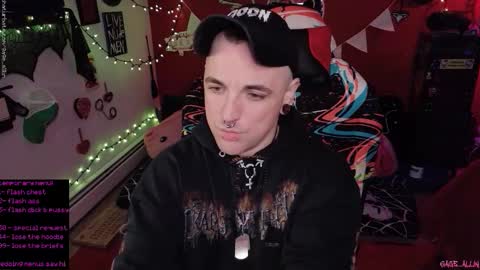 Snapshot of gage_allin chatting on 02-18-26, 08:49 Gage Allin AKA Alpha Pussy online show from 02-18-26, 08:49