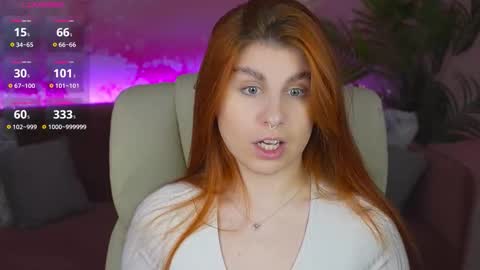 Snapshot of gingerrpink chatting on 01-10-26, 01:46 Ginger Pink online show from 01-10-26, 01:46