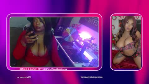 Snapshot of goddesscocoaa chatting on 12-02-25, 10:16 Goddess Cocoa online show from 12-02-25, 10:16