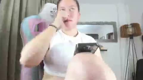 Goddess Jessica and slave Roger online show from 03-18-26, 06:05